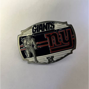 New York Giants Football Team Belt Buckle NOS